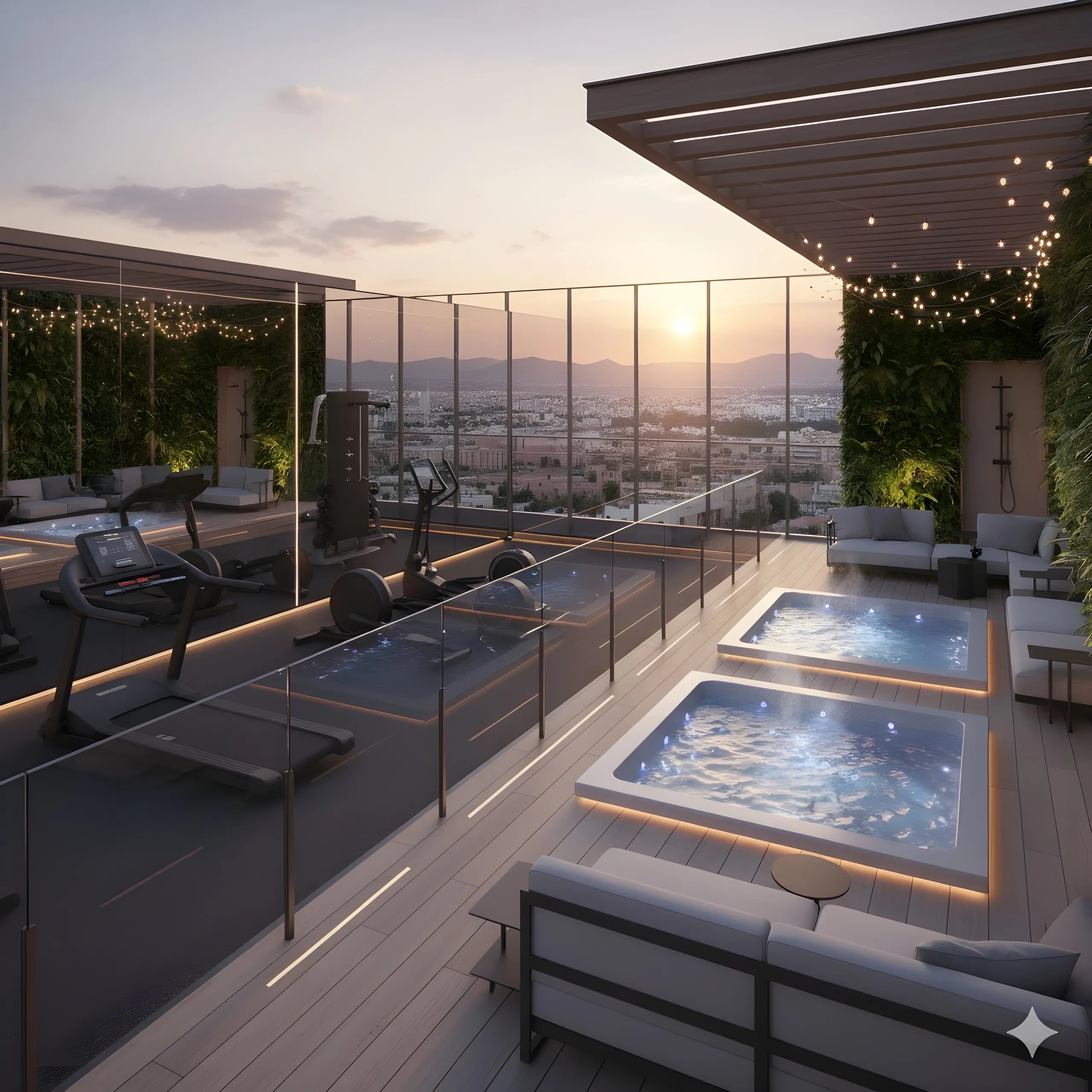 Zora — Rooftop signature au coucher du soleil
