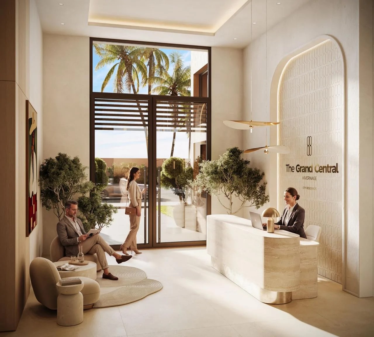 The Grand Central, rooftop avec piscine sur les toits de Marrakech